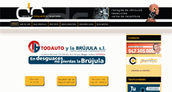 Desktop Screenshot of centraldesguacesyrecambios.com